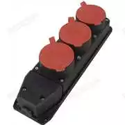 3 Lü Kauçuk Priz - Trifaze