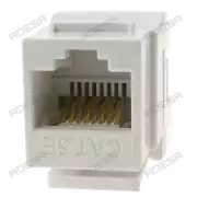 Keystonejack Data Konnetörü Cat5 RJ45 8 Kontak