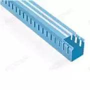 40x40 Delikli Kablo Kanalı - Mavi 2 Metre